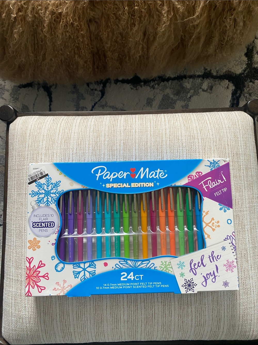 24-Count Scented Felt Tip Pens - Multicolor